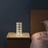 Crystal Diamond Table Lamp – Nordic USB Night Light with Touch Dimming