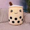 Bubble Tea Plush Pillow – Soft Stuffed Boba Drink Toy Cushion Gift
