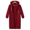 5605070a-061f-4499-9591-ff3eaeb415c8.jpg Hooded Long Sleeve Sweater Fleece Long Jacket
