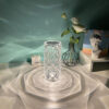 Crystal Diamond Table Lamp – Nordic USB Night Light with Touch Dimming