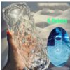 Crystal Diamond Table Lamp – Nordic USB Night Light with Touch Dimming