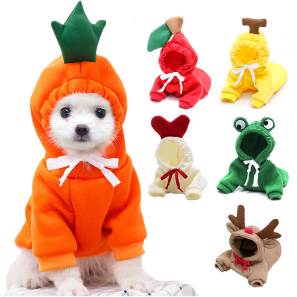 d1cb327b-eac1-40ae-ad4c-6f23aa09ef94.jpg Cute Fruit Dog Hoodie – Winter Warm Fleece Clothes for Small Dogs, Puppies & Cats