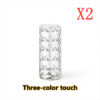 Crystal Diamond Table Lamp – Nordic USB Night Light with Touch Dimming